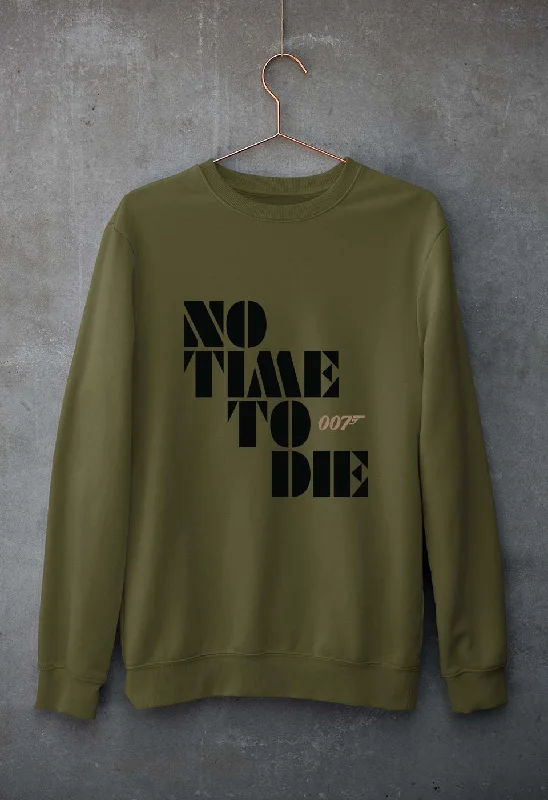 No Time To Die James Bond 007  Unisex Sweatshirt for Men/Women Basic Hoodie Sweatshirt Look