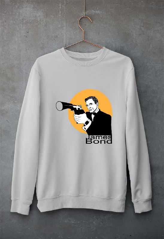 James Bond 007 Unisex Sweatshirt for Men/Women Stylish Sweatshirt Look