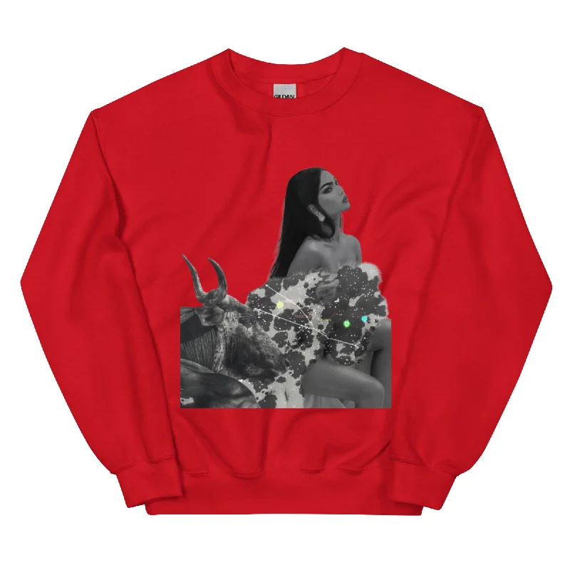 TAURUS Women's Classic Sweatshirt Hoodie Sweatshirt with Logo