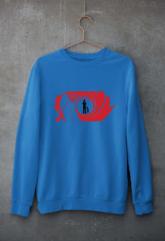 James Bond 007 Unisex Sweatshirt for Men/Women Bold Hoodie Sweatshirt