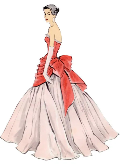 Vogue Vintage Ballgown V1931 Affordable unclassified dresses