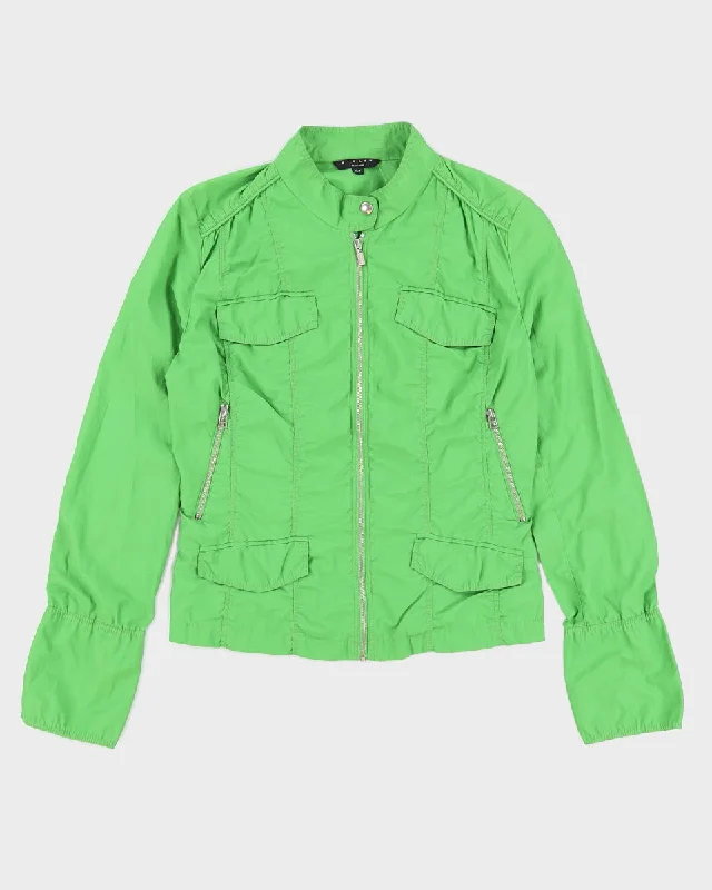 Sisley Y2K Green Fitted Jacket - S Beaded unclassified dresses