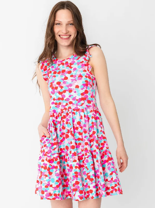 Molly - Hidden Shells in Poppy Women's unclassified dresses