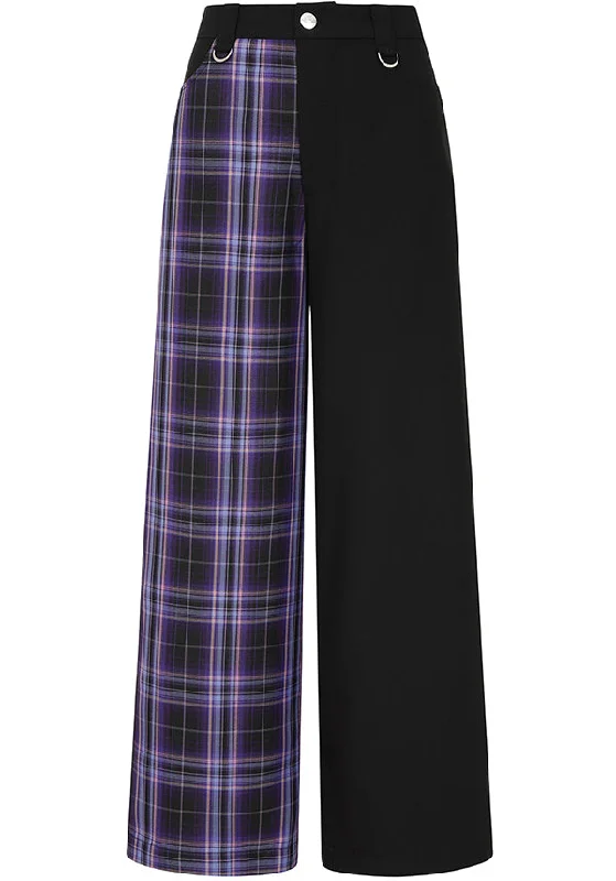 Babylon [Purple/Black] | PANTS Pleated Chino Shorts