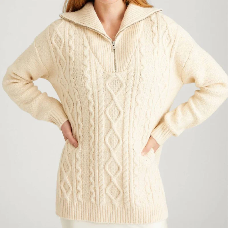 Golli Sweater In Cream Layering sweaters