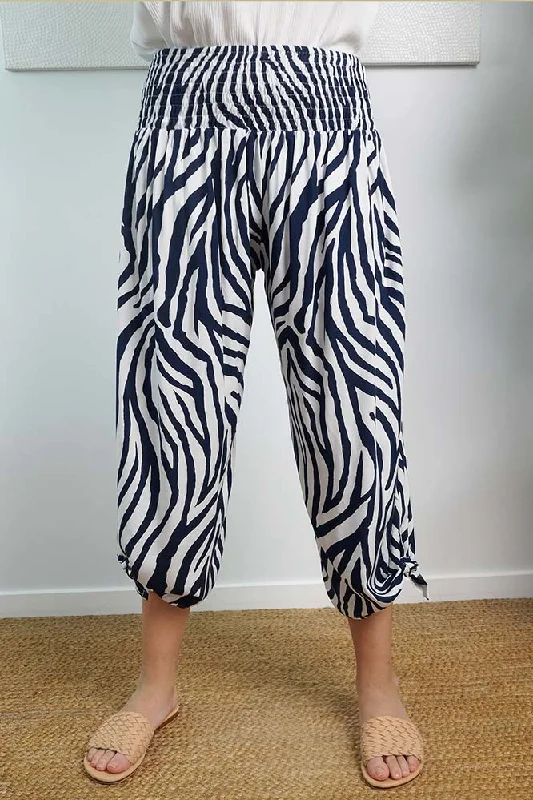 3/4 Bazzar Pant "Small Zebra" Cocktail unclassified skirts