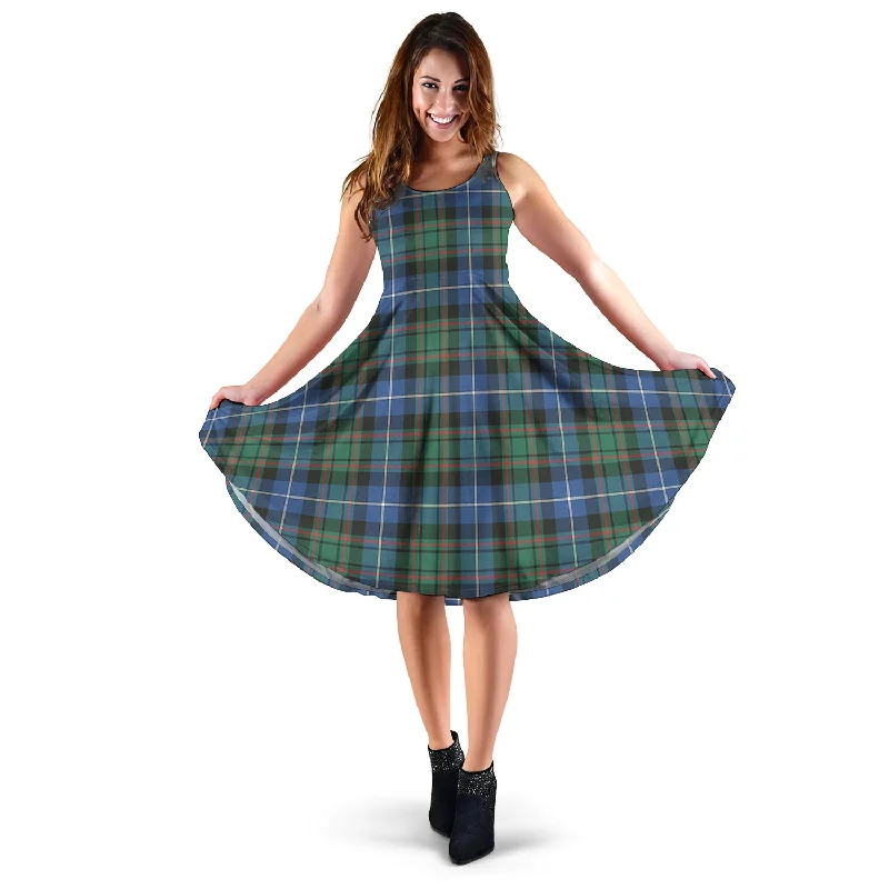 MacRae Hunting Ancient Tartan Sleeveless Midi Womens Dress Hot new arrivals in midi dresses MacRae Hunting Ancient Tartan Sleeveless Midi Womens Dress Hot new arrivals in midi dresses