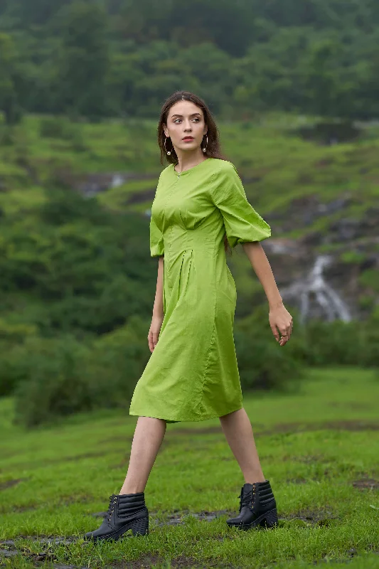 Verona Boat Neck Midi Dress ASOS midi dresses