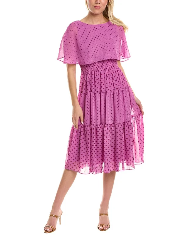 Maison Tara Tiered Midi Dress Cozy Midi Dress